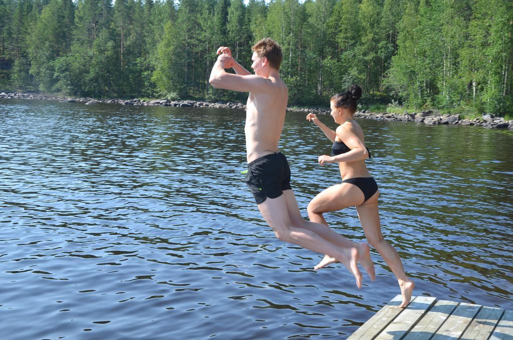 Kainiemen Huvilat Nurmes Bagian luar foto